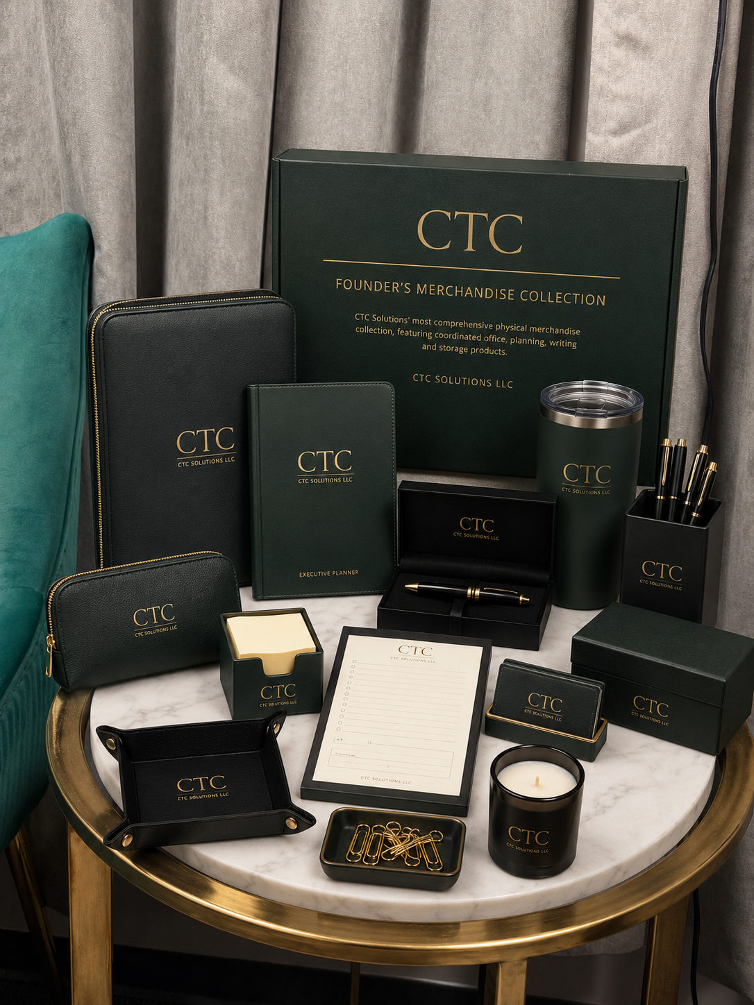 CTC Founder's Merchandise Collection — Product photograph